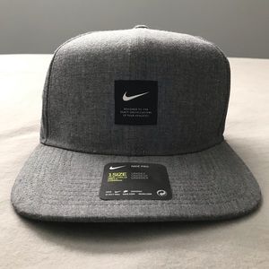 Grey Nike Pro Hat